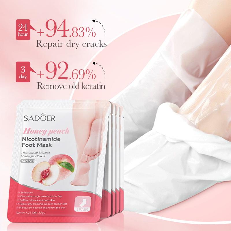 Skincare Qv - 1 Pasang Masker Kaki Buah SADOER