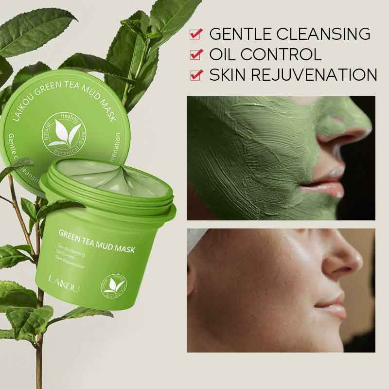 Masker Lumpur Teh Hijau Pember - Mud Mask Kaolin ulasan dan harga