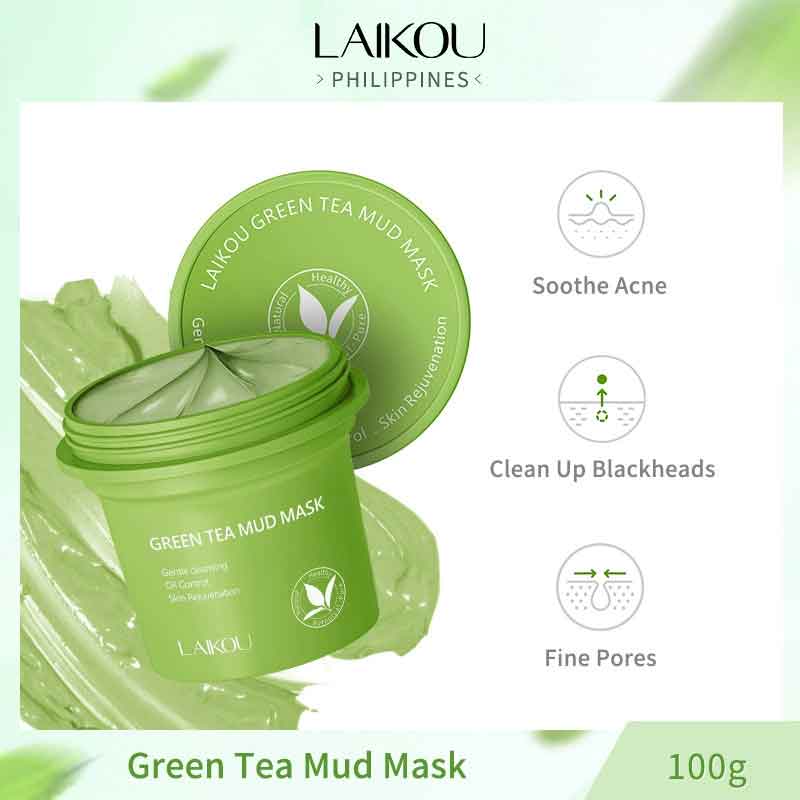Masker Lumpur Teh Hijau Pember - Mud Mask Kaolin ulasan dan harga