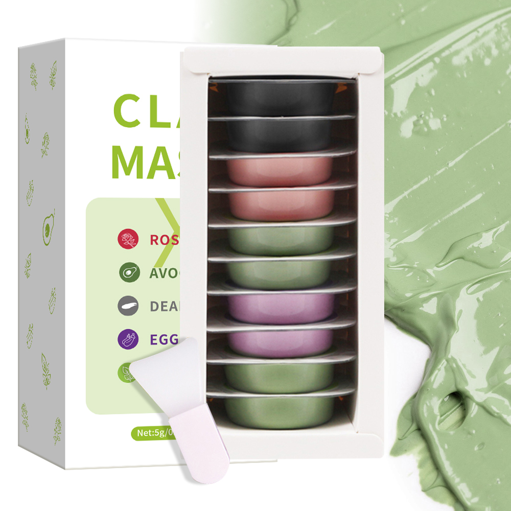 Set Masker lumpur tanah liat 5 - Mud Mask Kaolin ulasan dan harga