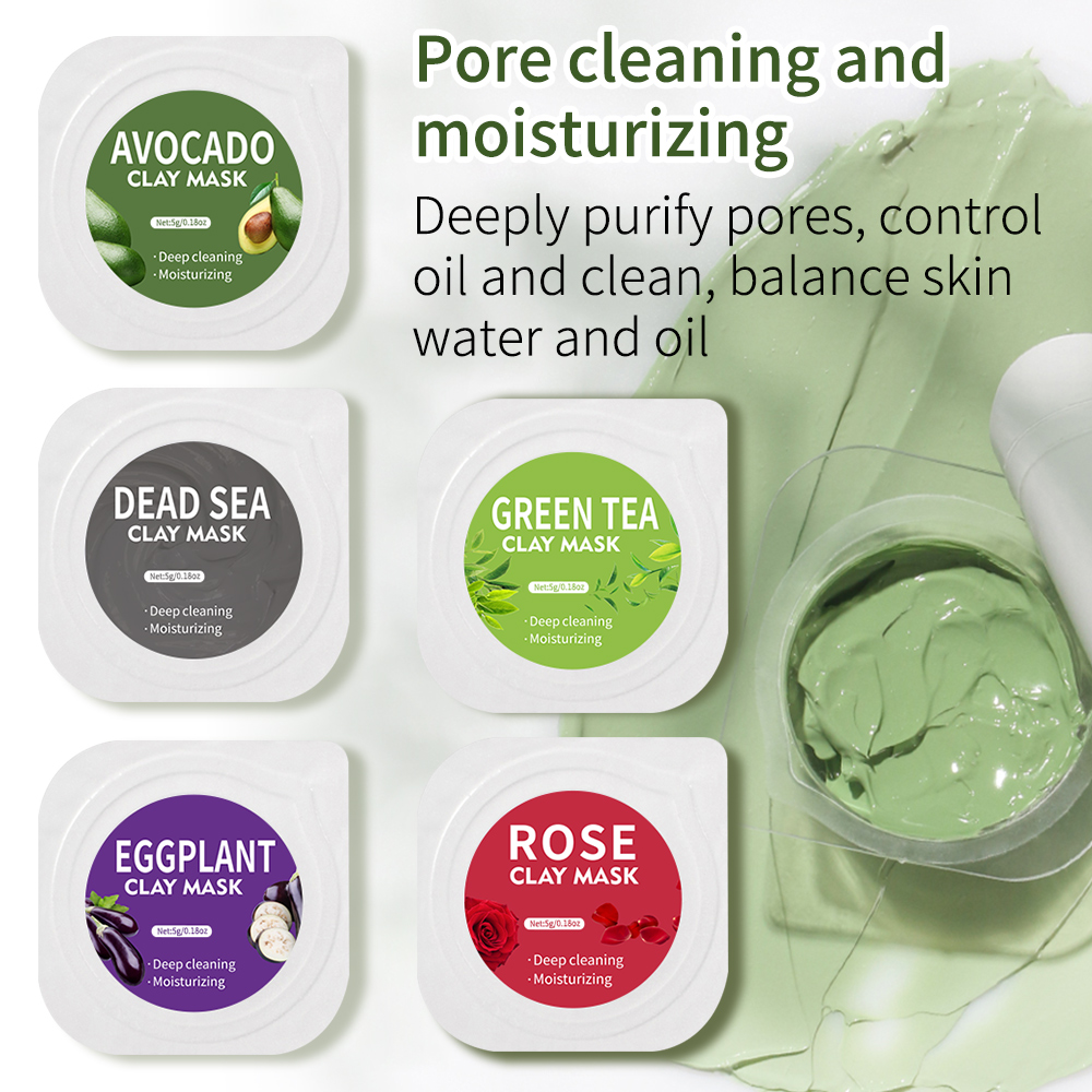 Set Masker lumpur tanah liat 5 - Mud Mask Kaolin ulasan dan harga