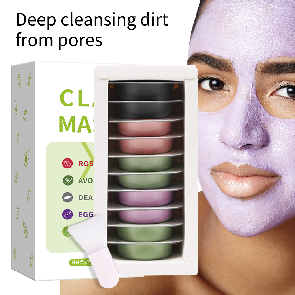 Set Masker lumpur tanah liat 5 - Mud Mask Kaolin ulasan dan harga