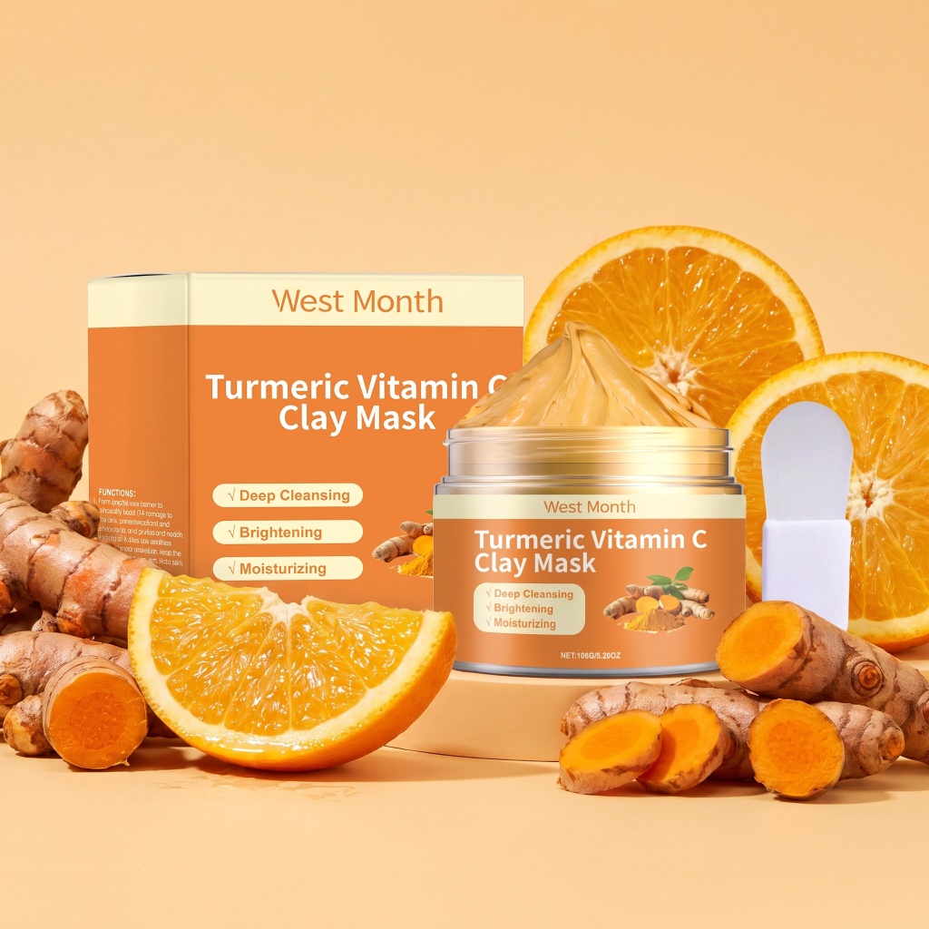 Masker Tanah Liat Kunyit Vitam - Mud Mask Kaolin ulasan dan harga