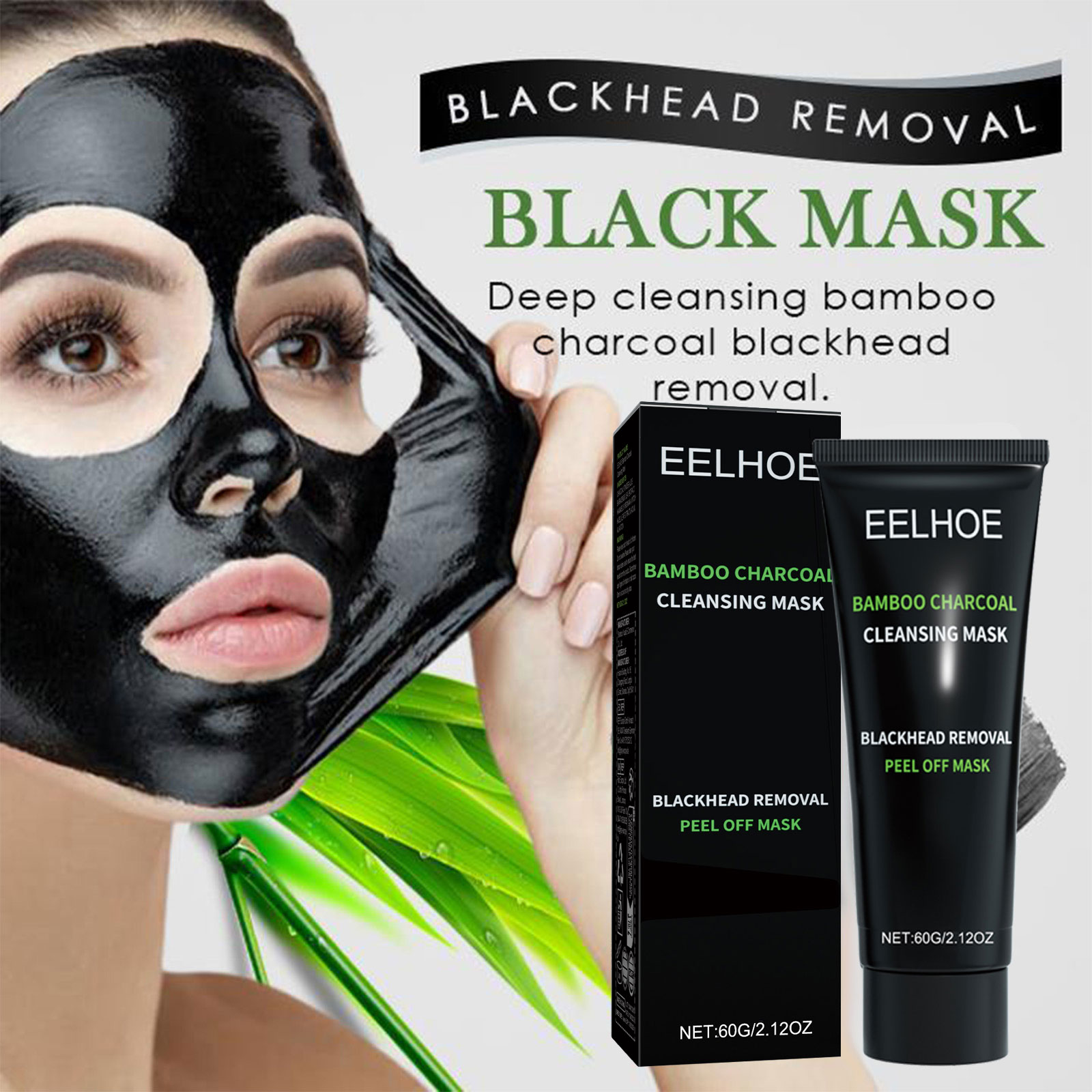 Masker Sobek Arang Bambu Pengh - Mud Mask Kaolin ulasan dan harga