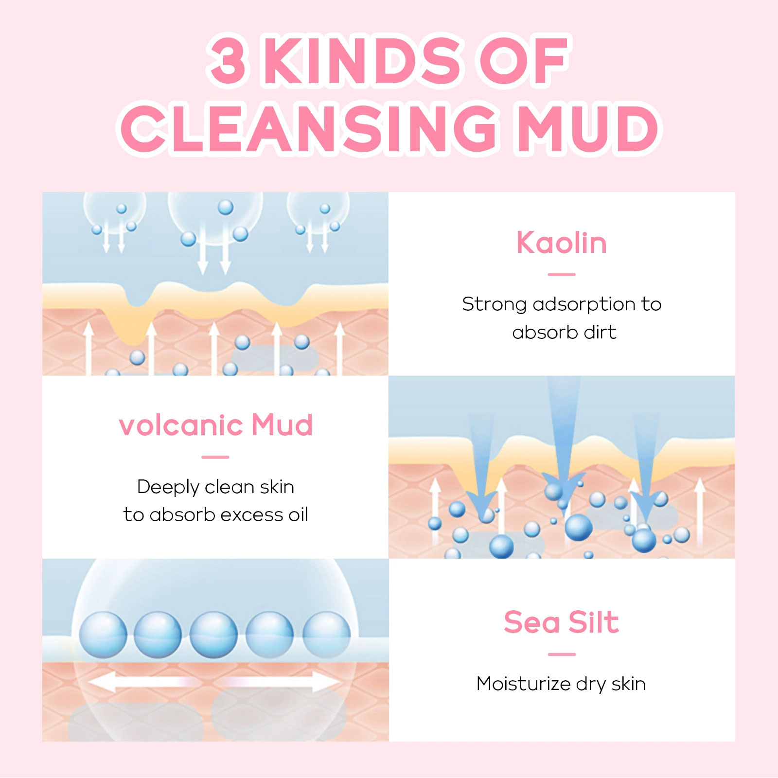 10 buah slaikou tas masker lum - Mud Mask Kaolin ulasan dan harga