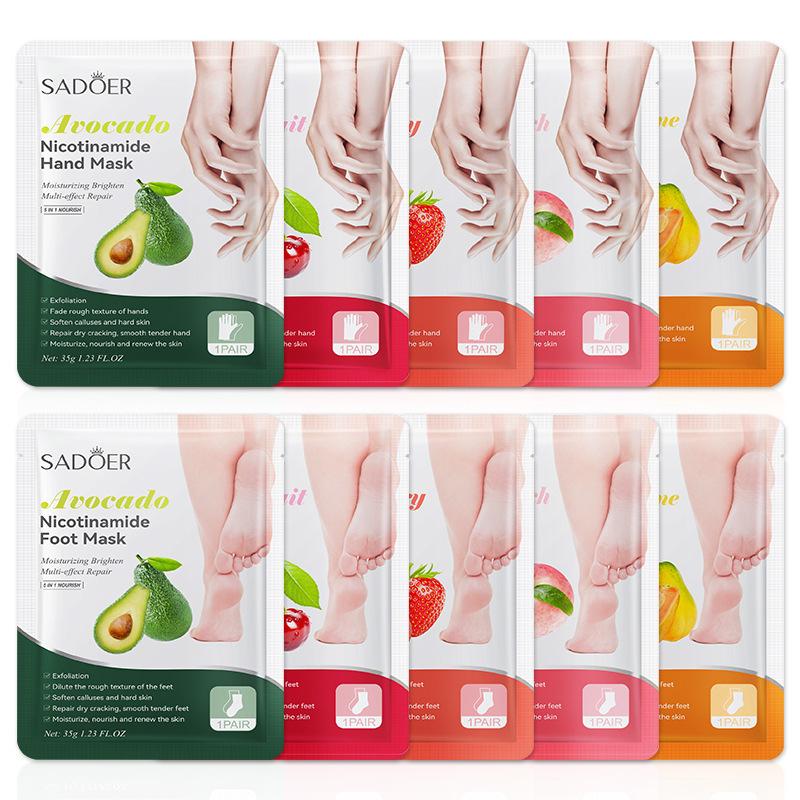 1 Pasang Masker Kaki Buah SADO - Skincare Qv ulasan dan harga