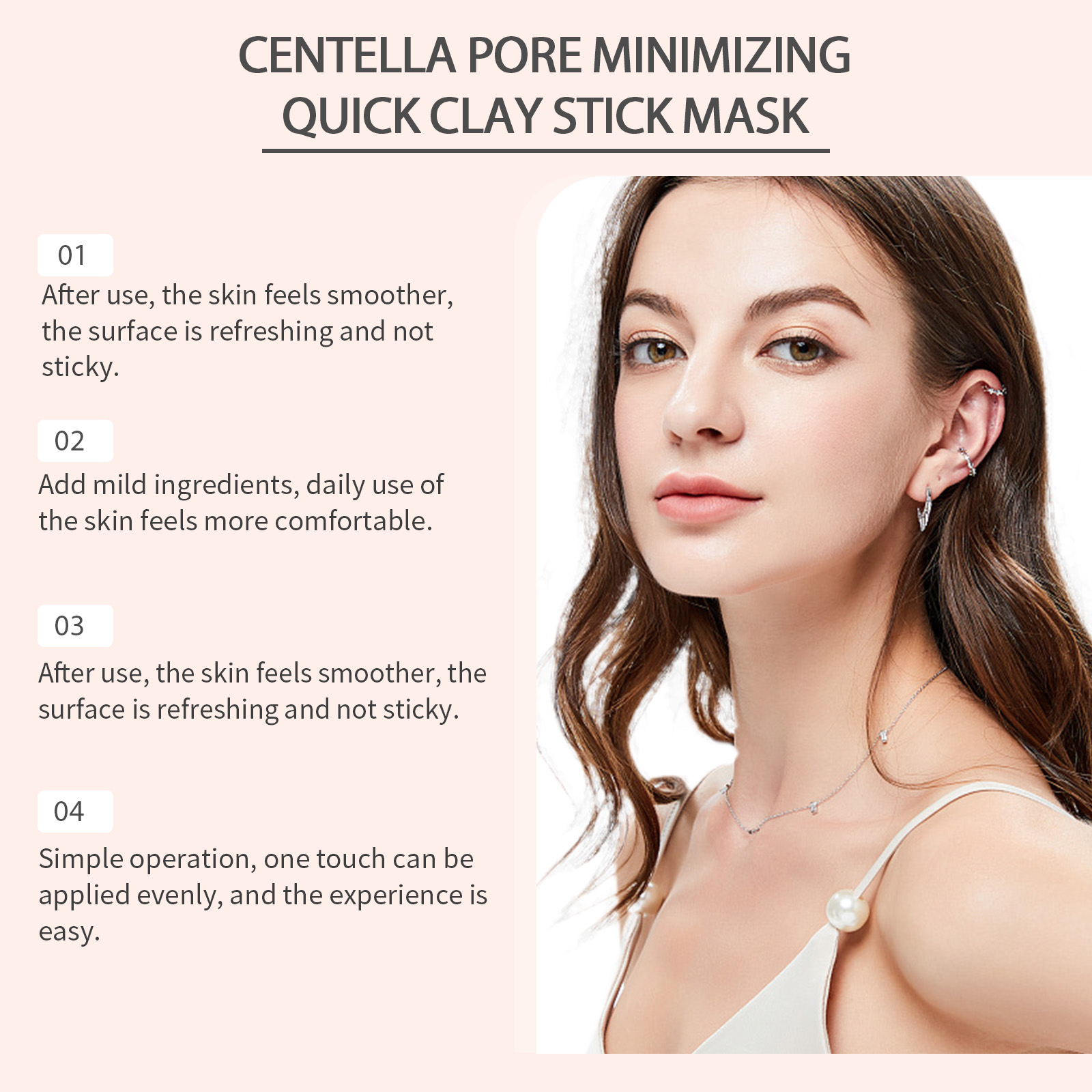 Centella Clay Stick Mask Pembe - Mud Mask Kaolin ulasan dan harga
