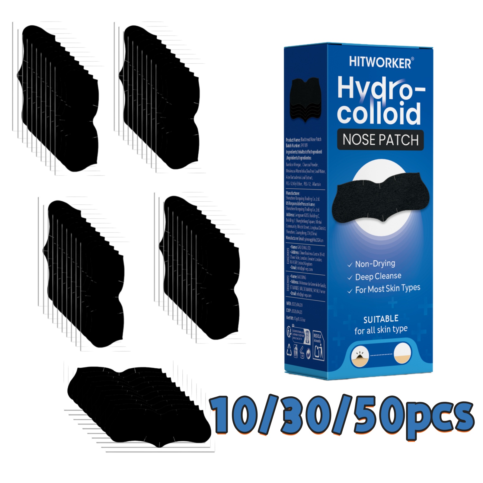 10/30/50-Piece Pore Cleansing  - Skincare China ulasan dan harga