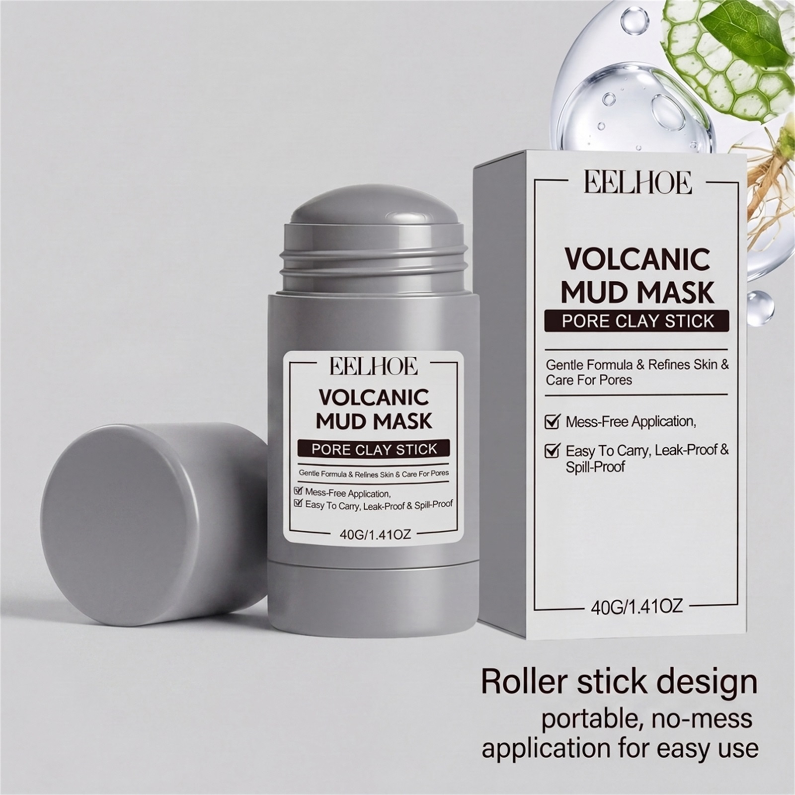 Masker Lumpur Vulkanik Members - Mud Mask Kaolin ulasan dan harga